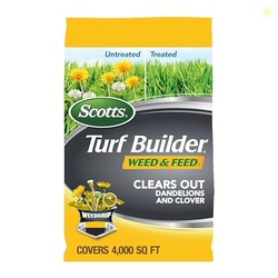 Scotts Turf Builder Weed and Feed5 - Weed Killer Plus Lawn Fertilizer,