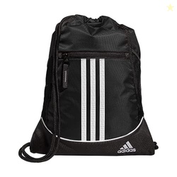 adidas Alliance Sackpack  Drawstring Backpack for Sports, Small Gym Ba