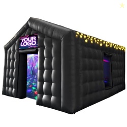 AKSPORT Inflatable Nightclub - Inflatable Party Tent for Adults with 2