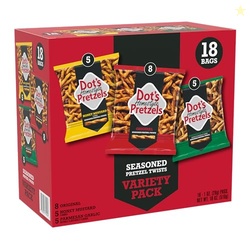 Dot's Homestyle Pretzels Variety Pack, Original, Honey Mustard, and Pa