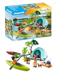 Playmobil Camping with Kayaks