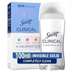 Secret Clinical Strength Invisible Solid Antiperspirant Deodorant for 