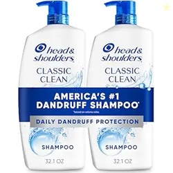 Head & Shoulders Anti-Dandruff Shampoo with 1% Pyrithione Zinc Classic