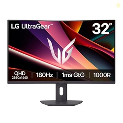 LG 32G600A-B 32-inch Ultragear QHD (2560 x 1440) Curved Gaming Monitor