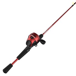 Zebco Slingshot Spincast Reel and Fishing Rod Combo, 5-Foot 6-Inch 2-P