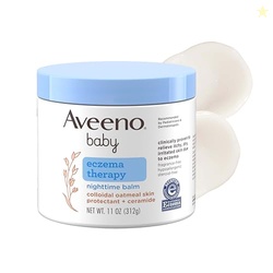 Aveeno Baby Eczema Therapy Nighttime Body Balm, Moisturizing Eczema Ba