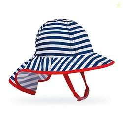 Sunday Afternoons Infant SunSprout Hat - Baby Sun Hat, Neck Cape - Pac