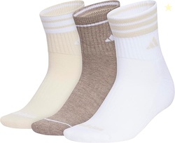 adidas Cushioned Sport High Quarter Socks 3-Pairs Durable & Comfortabl