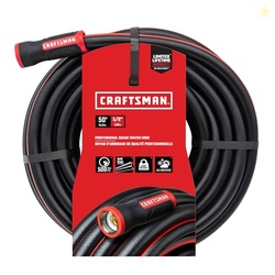 Craftsman Heavy Duty Professional Grade Garden Hose, 50 Feet x 5/8 Inc