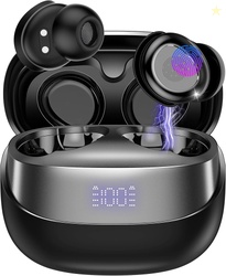 Sleep Earbuds Noise Cancelling Wireless Ear buds for Side Sleepers, Bl