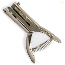 SmartSign Single Hole Heavy Duty Hand Held Hole Punch - 1/8 inch (3 mm