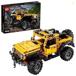 LEGO Technic Jeep Wrangler 4x4 Toy Car 42122 Model Building Kit - All 