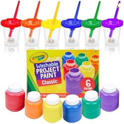 Kids Painting Set, Washable Paint for Kids with Paint Cups, Toddler Pa