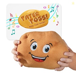 Tater Toss Electronic Hot Potato Game  Plush Potato Kids Party Game fo