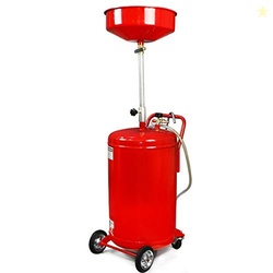 XtremepowerUS 20 Gallon Portable Waste Oil Drain Tank Air Operated Dra