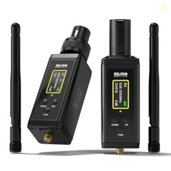 HHLPRO UHF Wireless XLR Transmitter and Receiver with Dual Antennas, 4