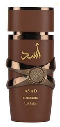 Lattafa Asad Bourbon for Unisex Eau de Parfum Spray, 3.4 Ounce / 100 m