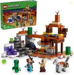 LEGO Minecraft The Badlands Mineshaft - Building Toys for Boys & Girls