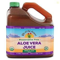 Lily of the Desert Aloe Vera Juice Preservative Free, Whole Leaf Filte
