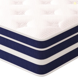 GUUKIN 12 inch Queen Mattress Memory Foam & Spring Hybrid Medium Comfo