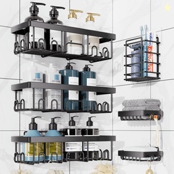 Ophanie Adhesive Shower Caddy 6 Count Large Capacity Bathroom Organize