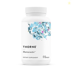THORNE - Memoractiv - Nootropic Brain Supplement for Focus, Cognitive 