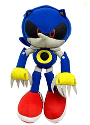 Great Eastern GE-52523 Sonic The Hedgehog 11" Metal Sonic Stuffed Plus