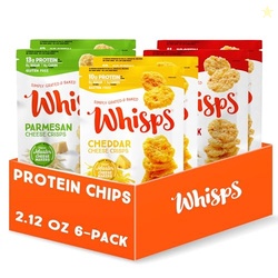 Whisps Cheese Crisps Variety Pack | Protein Chips | Healthy Snacks | P