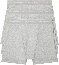 Calvin Klein Mens Cotton Classics 3-Pack Boxer Brief