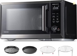 TOSHIBA OptiChef 7-in-1 Countertop Microwave Oven Air Fryer Combo