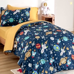 Sleep Zone Kids Bedding Comforter Set Twin/Twin Xl Size - Super Soft &