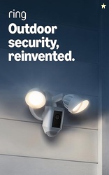 Ring Floodlight Cam Wired Plus Outdoor home or business security with 