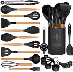 Silicone Cooking Utensils Set - Silicone Kitchen Utensils for Cooking 