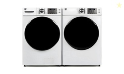 Kenmore Front-Load Electric Washer and Dryer Set w/ Steam  4.5 cu ft W