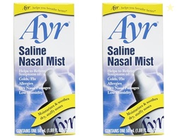 Ayr Saline Nasal Mist Spray 50 mL  Non Medicated Nasal Moisturizer for