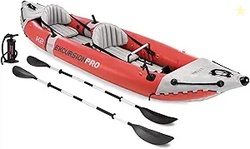 INTEX 68309EP Excursion Pro K2 Inflatable Kayak Set: Includes Deluxe 8