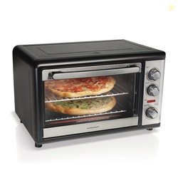 Hamilton Beach Countertop Toaster Oven with Convection & Rotisserie Ex