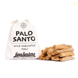 Luna Sundara Palo Santo Sticks, 100g Peruvian Smudging Wood