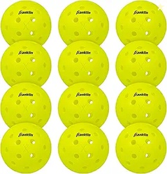Franklin Sports X-40 Outdoor Pickleballs - Official Ball of USA Pickle