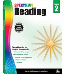 Spectrum 2nd Grade Reading Comprehension Workbooks, Spectrum Grade 2 N