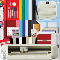 Cricut Explore 5 Cutting Machine Essentials Bundle with EasyPress 9x9 