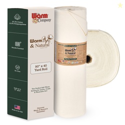 Warm & Natural Cotton Batting 90" x 40 Yard Bolt