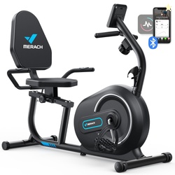 MERACH Recumbent Exercise Bikes for Home Sit Down Stationary Bicycle M