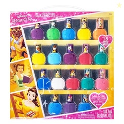 Townley Girl Disney Princess Belle 18 Piece Water-Based Nail Polish Se