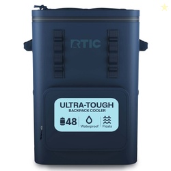 RTIC 48 Can Ultra-Tough Backpack Cooler Leakproof Waterproof Zipper Na