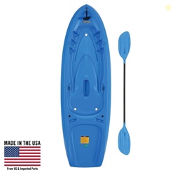 Lifetime Recruit 6.5 ft Youth Sit-On-Top Kayak with Paddle Dragonfly B