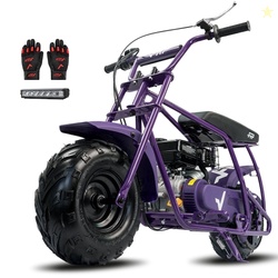 FRP Enhanced Package GMB100 Gas Powered Mini Dirt Bike 99CC for Teens 