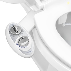 LUXE Bidet W85 Dual Nozzle Non-Electric Bidet Attachment for Toilet Se