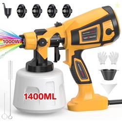 Purevigil Paint Sprayer 1000W HVLP High Power Electric Spray Paint Gun