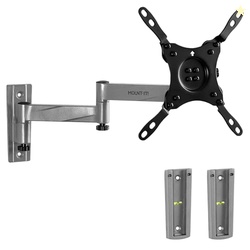 Mount-It! Locking RV TV Mount with Dual Wall Plates & Quick Release | 